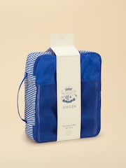 Joules Blue & White Ticking Stripe Packing Cubes - Image 1 of 2