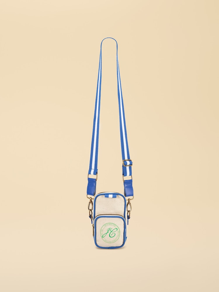 Joules Blue Oat Boat Club Crossbody Bag - Image 2 of 4