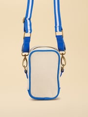 Joules Blue Oat Boat Club Crossbody Bag - Image 3 of 4