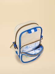 Joules Blue Oat Boat Club Crossbody Bag - Image 5 of 5