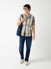 Neutral - Kariertes Kurzarm-Shirt - Bild 2 von 7