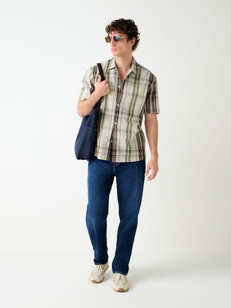 Neutral - Kariertes Kurzarm-Shirt - Bild 2 von 7