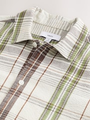 Neutral - Kariertes Kurzarm-Shirt - Bild 7 von 7