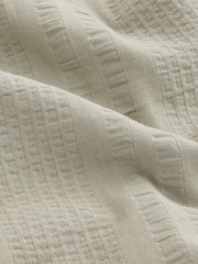 Grønn - Textured Chest Hit Short Sleeve Shirt - Bilde 7 av 7