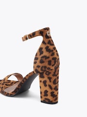 Carvela Animal Capo Block Heel Sandals - Image 4 of 5