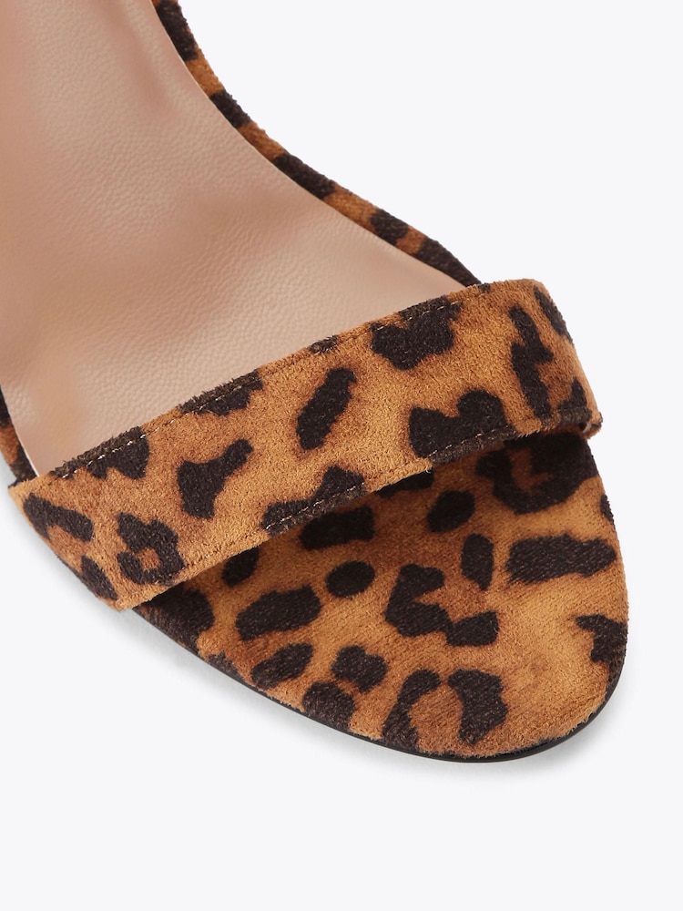 Carvela Animal Capo Block Heel Sandals - Image 5 of 5