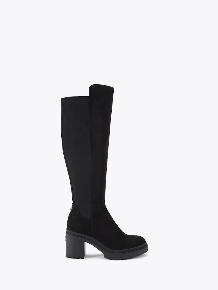Carvela Boulder High Leg Black Boots - Image 1 of 4