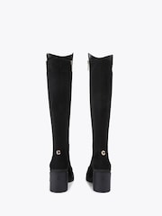 Carvela Boulder High Leg Black Boots - Image 3 of 4