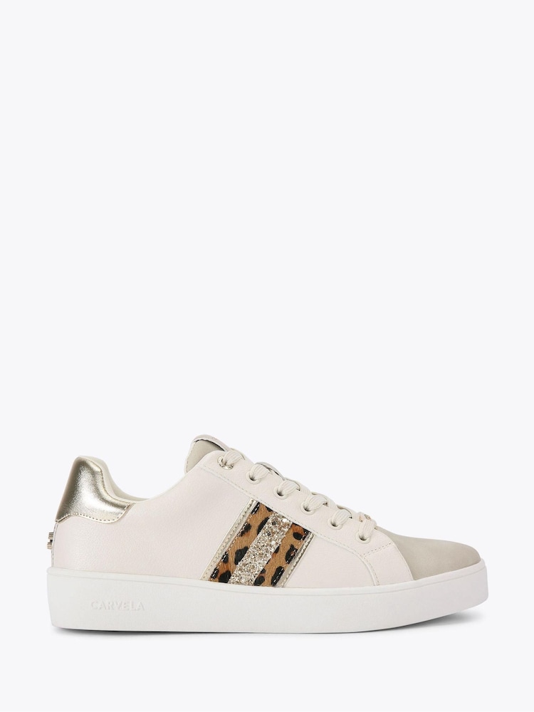 Carvela White Carvela Rapid Trainers - Image 1 of 5 Carvela White Carvela Rapid Trainers - Image 1 of 5
