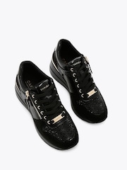 Preto - Tênis Carvela Rise - Imagem 3 de 5