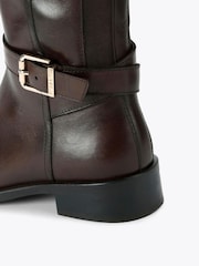 Carvela Brown Carvela Pienza Riding Boots - Image 4 of 4