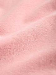 Coral Pink Short Sleeve Lightweight Pocket Oxford  Shirt - Image 8 of 8