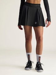 adidas Stella McCartney Black Pleated Skort - Image 1 of 7