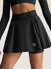 adidas Stella McCartney Black Pleated Skort - Image 4 of 7