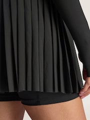 adidas Stella McCartney Black Pleated Skort - Image 6 of 7
