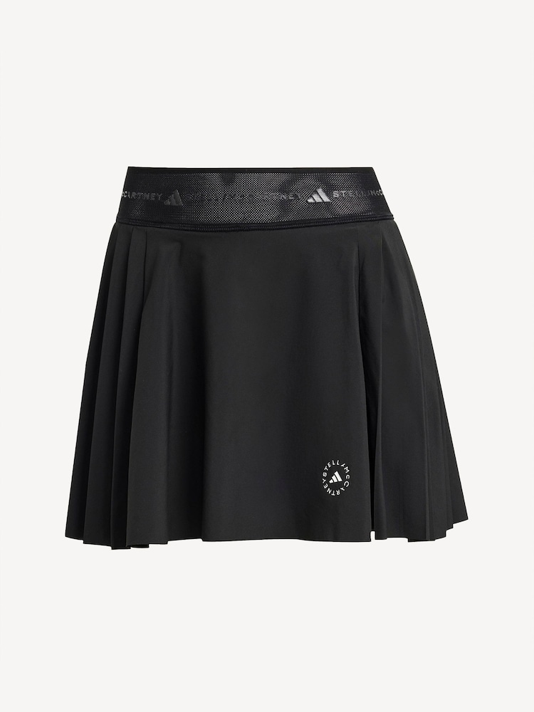 adidas Stella McCartney Black Pleated Skort - Image 7 of 7
