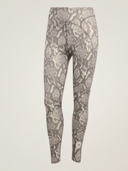 adidas Stella McCartney Beige Snake Print Leggings - Image 6 of 6