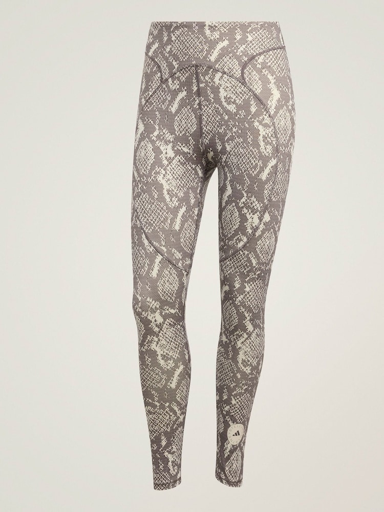 adidas Stella McCartney Beige Snake Print Leggings - Image 6 of 6