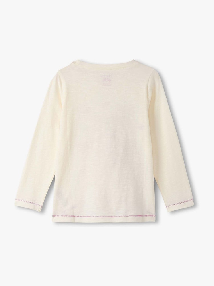Hatley Natural Galloping Horse Long Sleeve T-Shirt - Image 4 of 4 Hatley Natural Galloping Horse Long Sleeve T-Shirt - Image 4 of 4