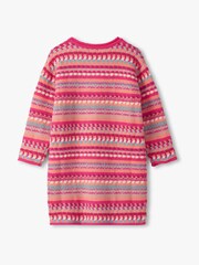Hatley Orange Sunset Stripe Jumper Dress - Image 2 of 2