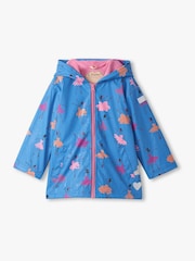 Hatley Blue Ballet School Colour Changing Rain  Jacket - Image 1 of 2