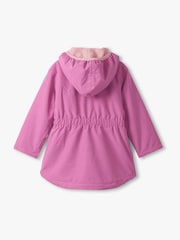 Hatley Pink Heart Swans Colour-Reveal Field Jacket - Imagen 3 de 3