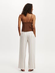 Cotton On Orange Haven Wide Leg Trousers - Image 2 of 5
