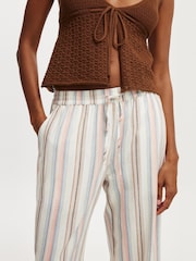 Cotton On Orange Haven Wide Leg Trousers - Image 3 of 5