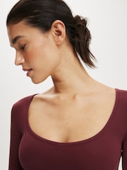 Cotton On Red Hold Me Long Sleeve Top - Image 3 of 4