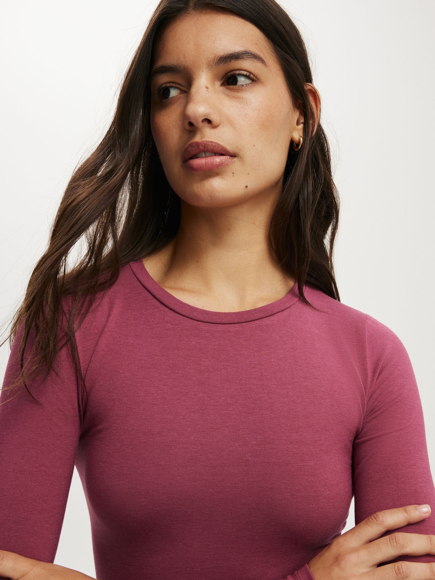 Buy Cotton On Red All Day Crew Long Sleeve T-Shirt from Next USA