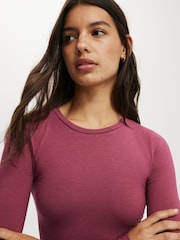 Vermelho - Camiseta de manga comprida Cotton On All Day Crew - Imagem 3 de 4