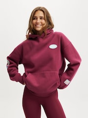 Vermelho - Moletom com capuz com estampa gráfica premium Cotton On Plush - Imagem 1 de 4