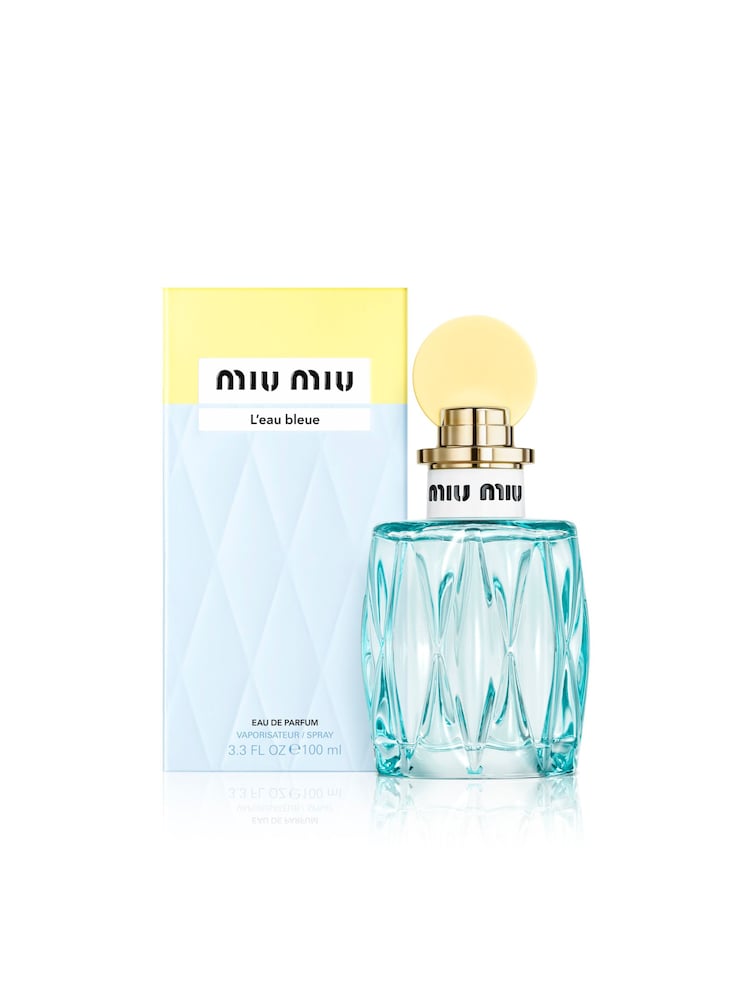 Miu Miu L'Eau Bleue Eau De Parfum 50ml 100ml - Image 2 of 3 Miu Miu L'Eau Bleue Eau De Parfum 50ml 100ml - Image 2 of 3