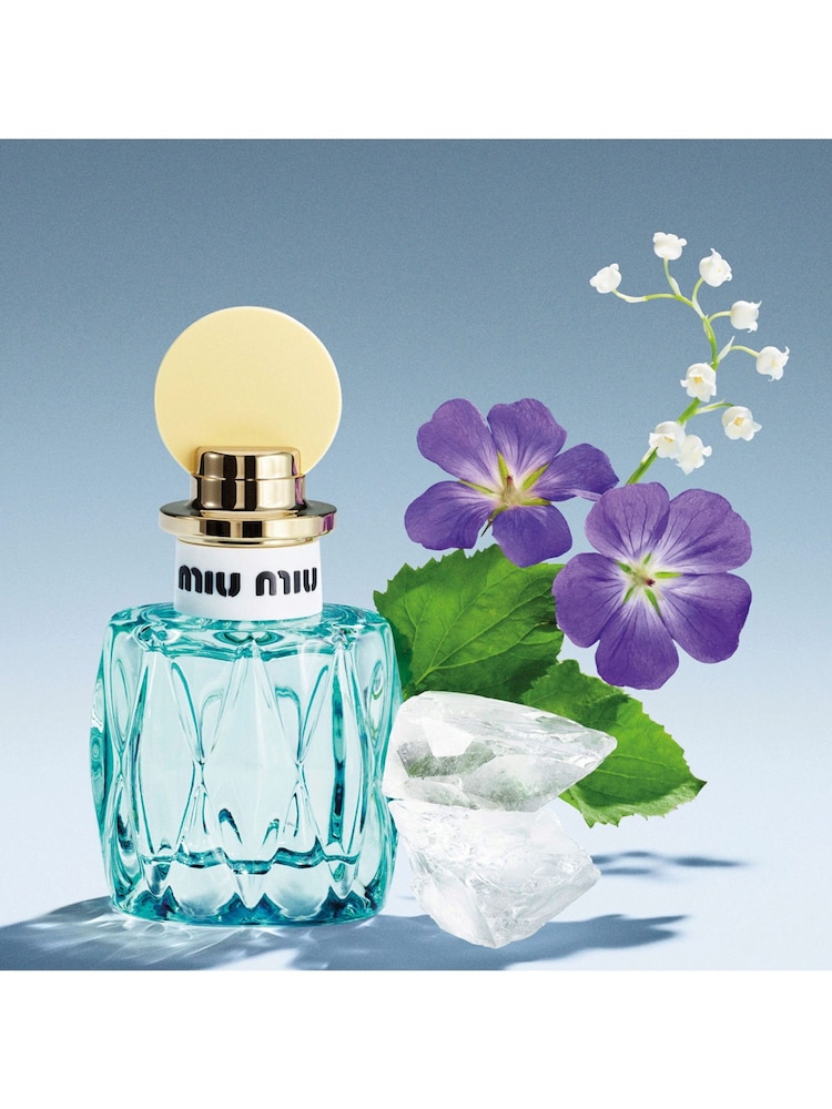 Miu Miu L'Eau Bleue Eau De Parfum 50ml 100ml - Image 3 of 3 Miu Miu L'Eau Bleue Eau De Parfum 50ml 100ml - Image 3 of 3