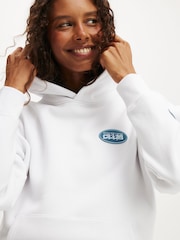 Branco - Moletom com capuz com estampa gráfica premium Cotton On Plush - Imagem 3 de 4