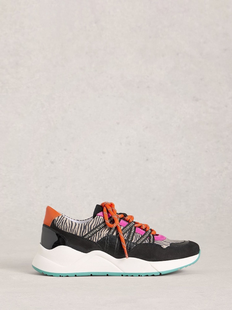 White Stuff Black Kazzy Runner Trainers - Image 1 of 4 White Stuff Black Kazzy Runner Trainers - Image 1 of 4
