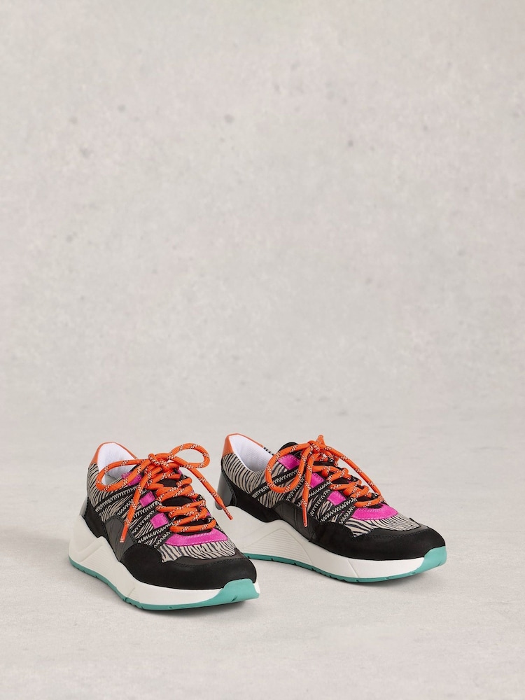White Stuff Black Kazzy Runner Trainers - Image 2 of 4 White Stuff Black Kazzy Runner Trainers - Image 2 of 4