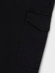 Name It Black Wide Leg Cargo Trousers - Image 6 of 6
