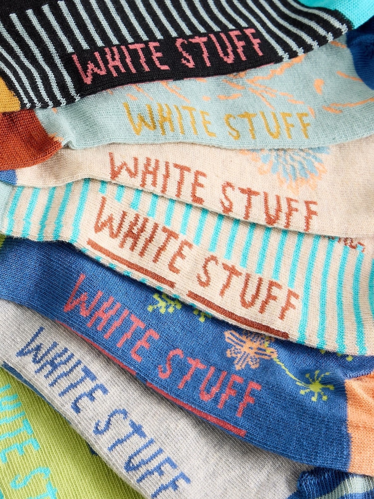 White Stuff Ankle Socks 7 Pack - Imagem 2 de 2