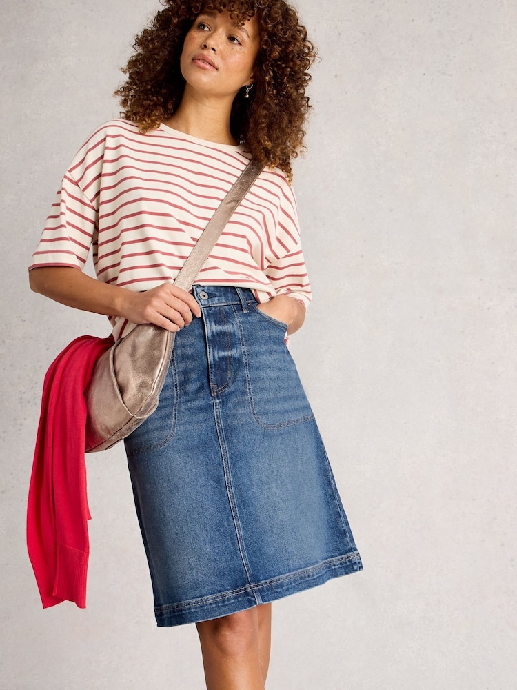 White Stuff Tia Denim Skirt - Imagem 2 de 6