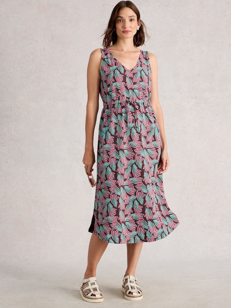 White Stuff Pink Heidi Jersey Dress - Image 1 of 6 White Stuff Pink Heidi Jersey Dress - Image 1 of 6