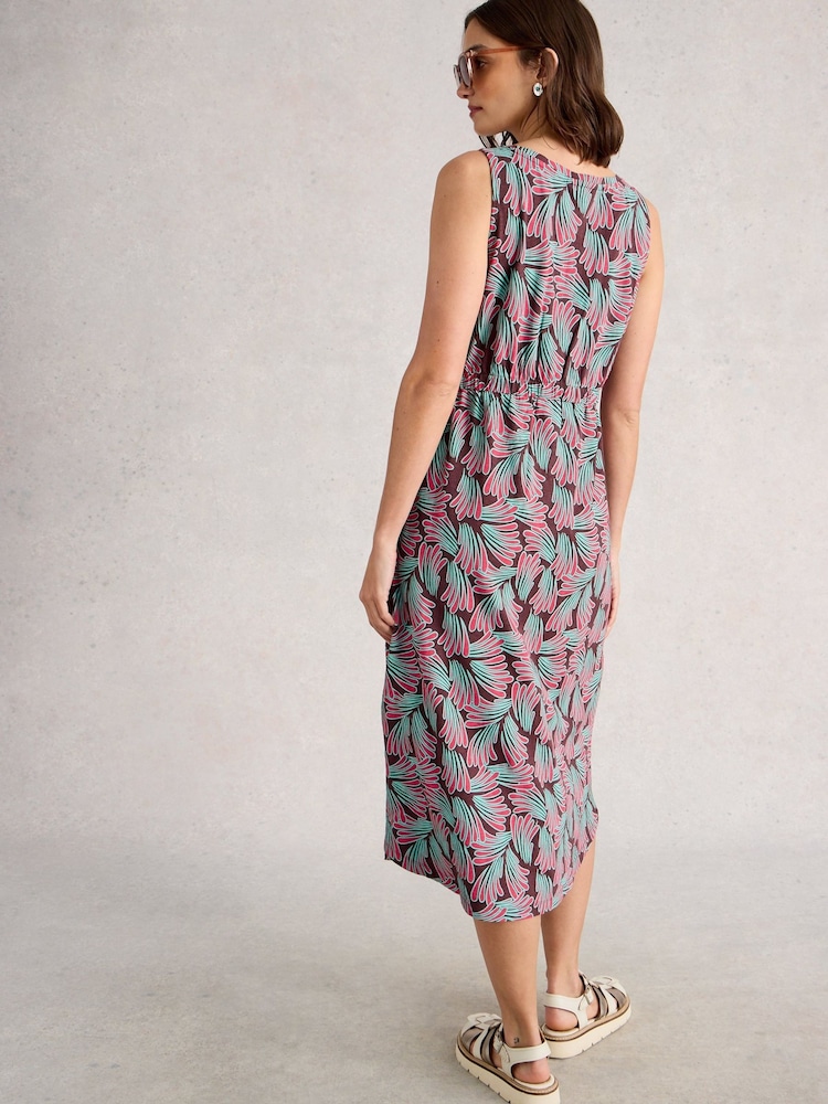 White Stuff Pink Heidi Jersey Dress - Image 2 of 6 White Stuff Pink Heidi Jersey Dress - Image 2 of 6