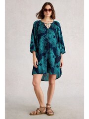 White Stuff Blue Lottie Cover-Up - Image 10 of 12