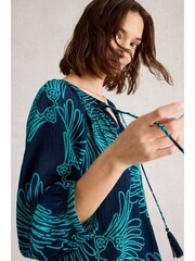 White Stuff Blue Lottie Cover-Up - Image 12 of 12