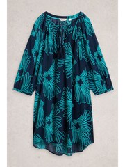 White Stuff Blue Lottie Cover-Up - Image 8 of 12