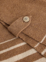 White Stuff Natural Side Slit Thrown On Poncho - Image 6 of 6
