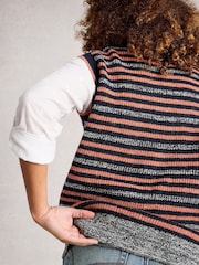 White Stuff Blue Meg Stripe Tank - Image 4 of 6