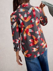 White Stuff Grey Annie Jersey Shirt - Image 2 of 6