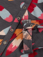 White Stuff Grey Annie Jersey Shirt - Image 6 of 6