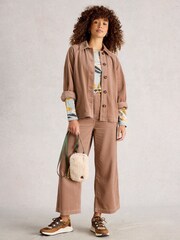 White Stuff Brown Eden Cord Jacket - Image 1 of 6
